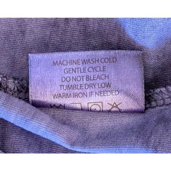 New The Animal Rescue Site Dog & Moon T-Shirt Tee Size Large Acid Wash Purple - Picture 11 of 11